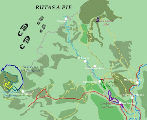 Rutas a pie